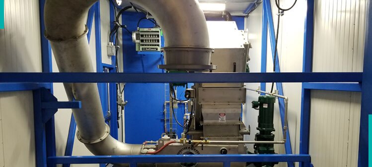 Properly removing materials from septage receiving is vital to keep our wastewater treatment plant clean and safe via a sewage receiving facility.