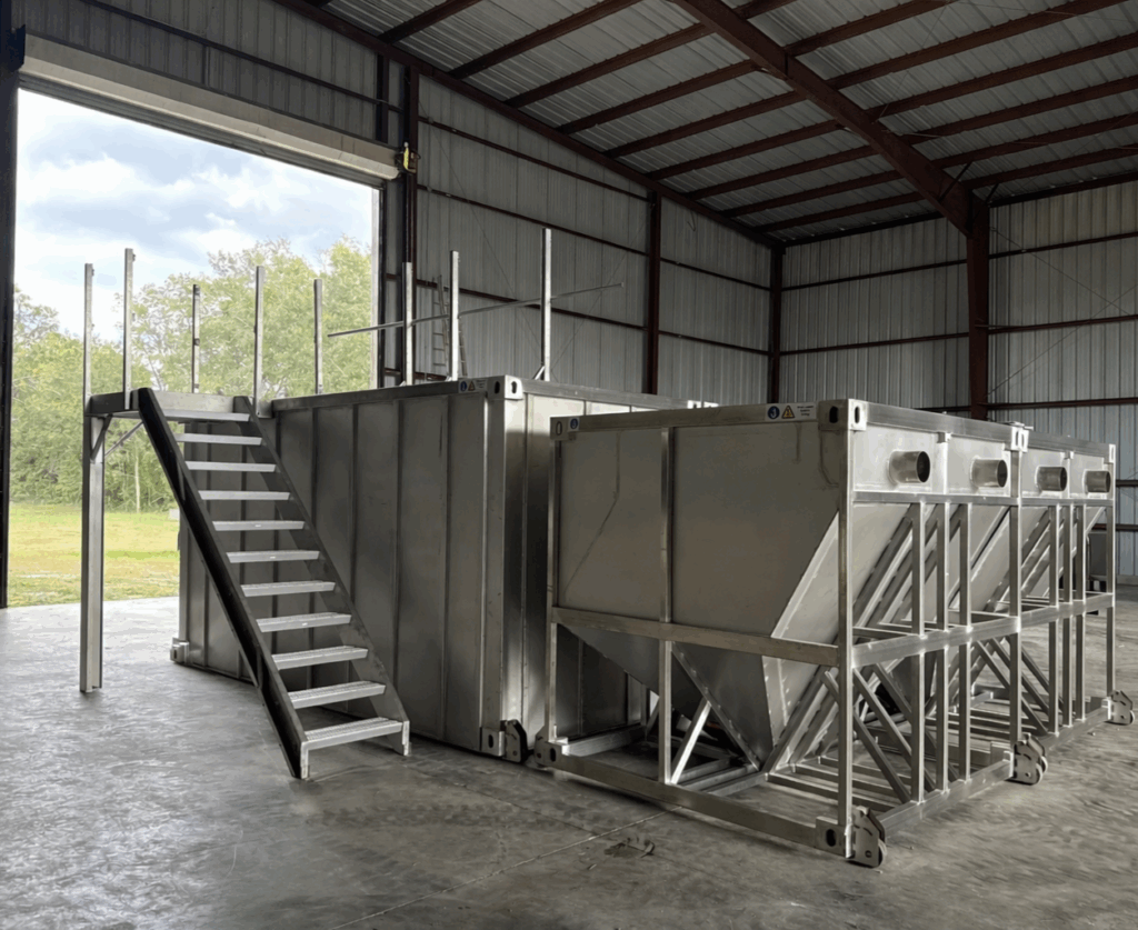 Above ground MBBR treatment
