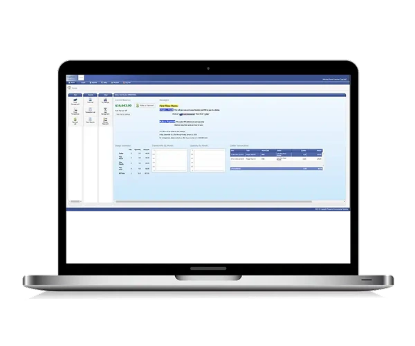 Instead of hassling with coins or cash at your station, accept credit cards at the station or within the bulk water station software cloud portal.

Credit card information is never stored, allowing this to be a secure software solution for you. Accept almost any merchant service provider you choose.