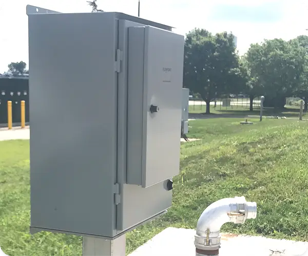 Automated septage receiving station can also be remotely monitored and controlled from our cloud-based software.