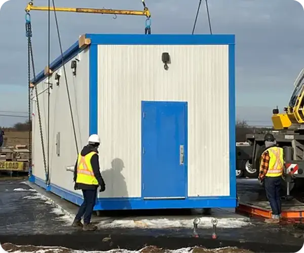 Your automated septage receiving system arrives fully assembled and tested, ready to drop onto a pre-poured pad and start running.